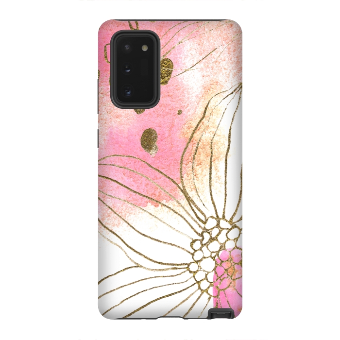 Galaxy Note 20 StrongFit Pink Dreams by Lena Terzi by Elena Terzi