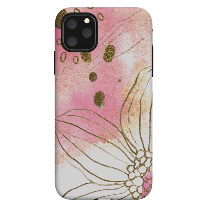 iPhone 11 Pro Max StrongFit Pink Dreams by Lena Terzi by Elena Terzi