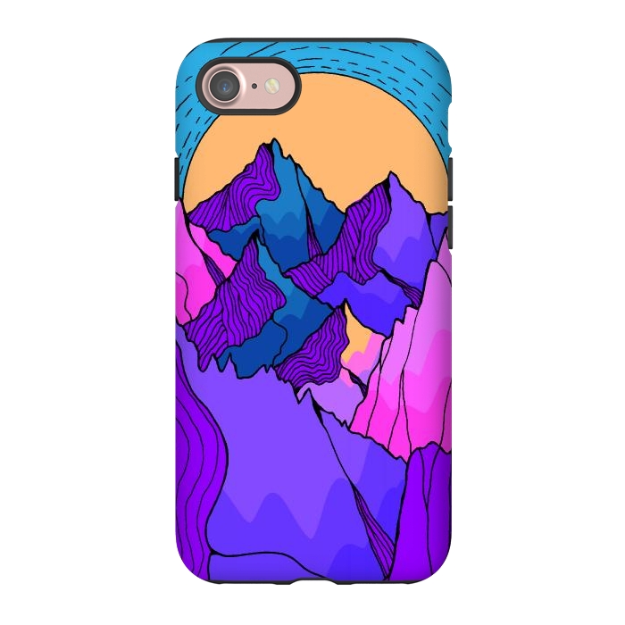 iPhone 7 StrongFit A vibrant mountain morning by Steve Wade (Swade)