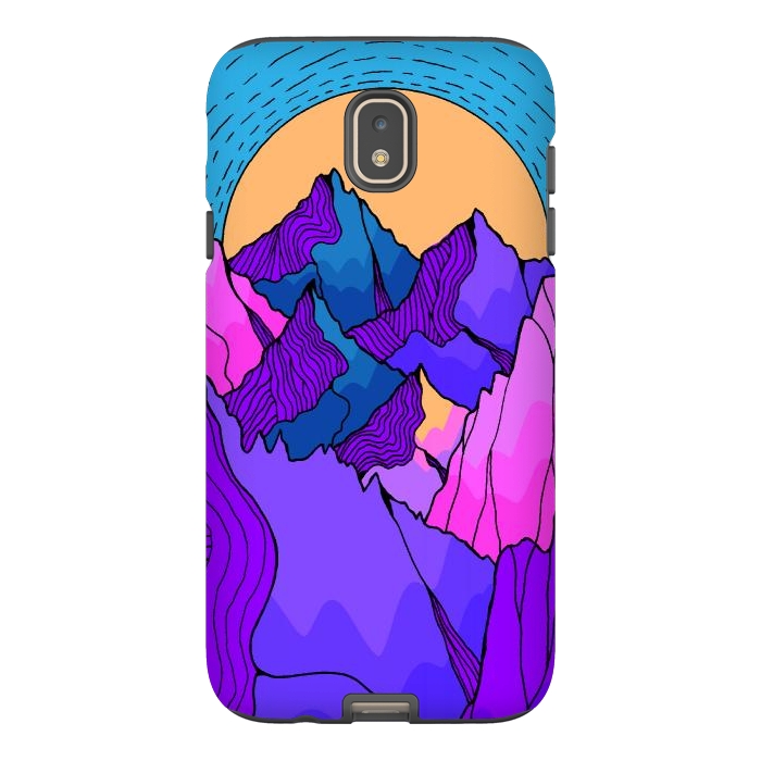 Galaxy J7 StrongFit A vibrant mountain morning by Steve Wade (Swade)