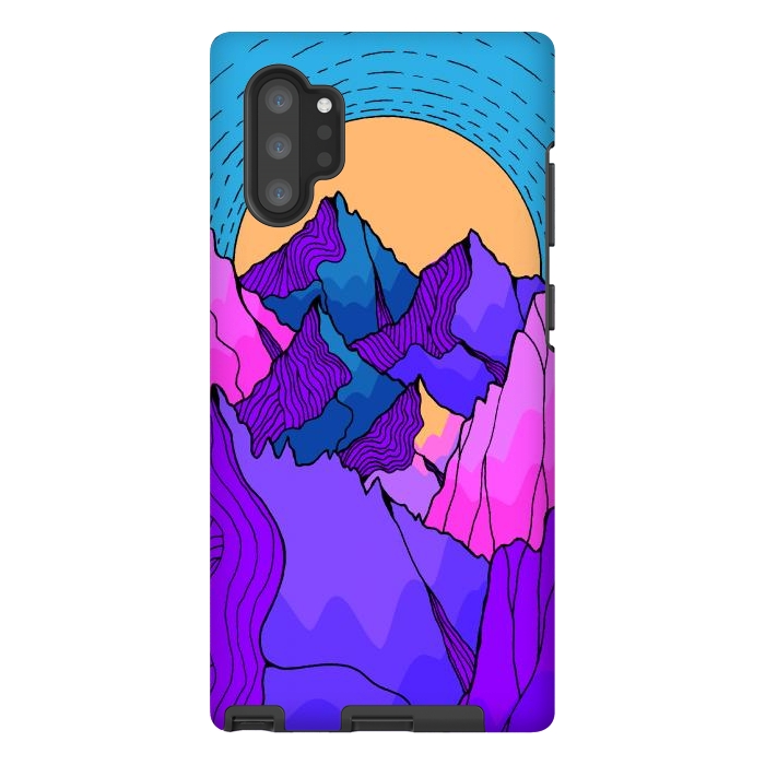 Galaxy Note 10 plus StrongFit A vibrant mountain morning by Steve Wade (Swade)