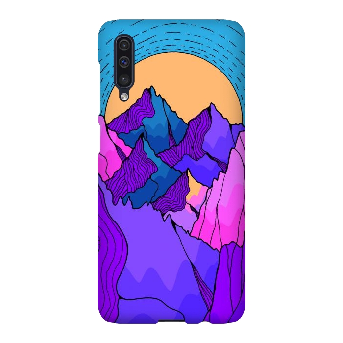 Galaxy A50 SlimFit A vibrant mountain morning by Steve Wade (Swade)