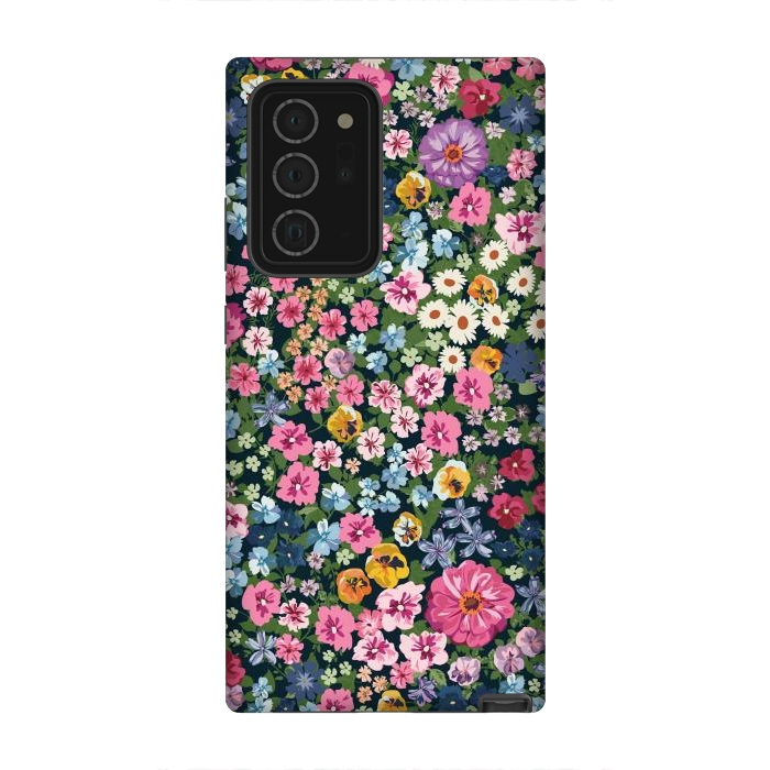 Galaxy Note 20 Ultra StrongFit Beatiful and Cute Flowers in Different Colors XI by ArtsCase