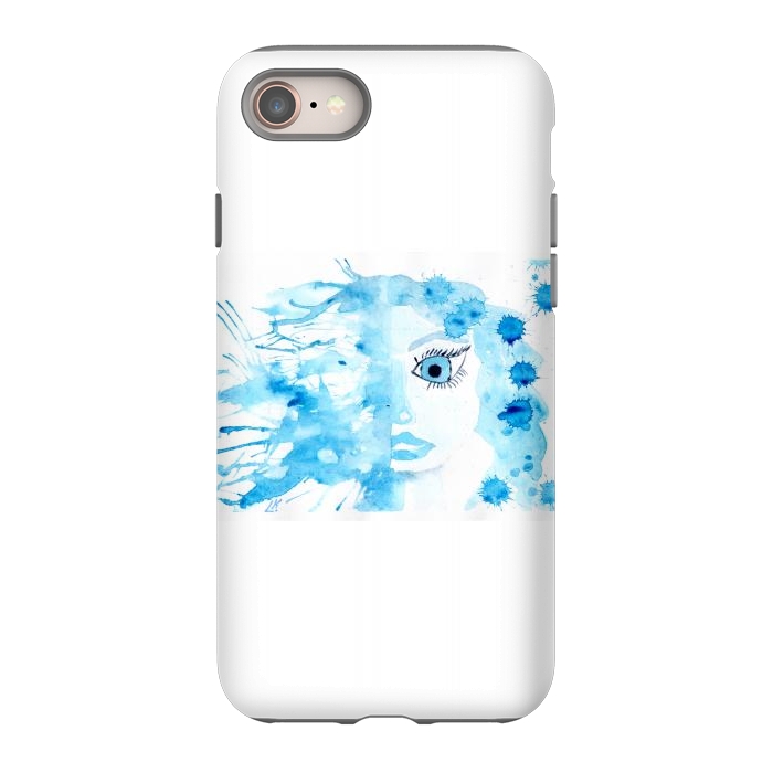iPhone 8 StrongFit Beautiful mermaid  by ArtKingdom7