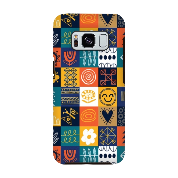 Galaxy S8 StrongFit tribal love ethnic 2  by MALLIKA