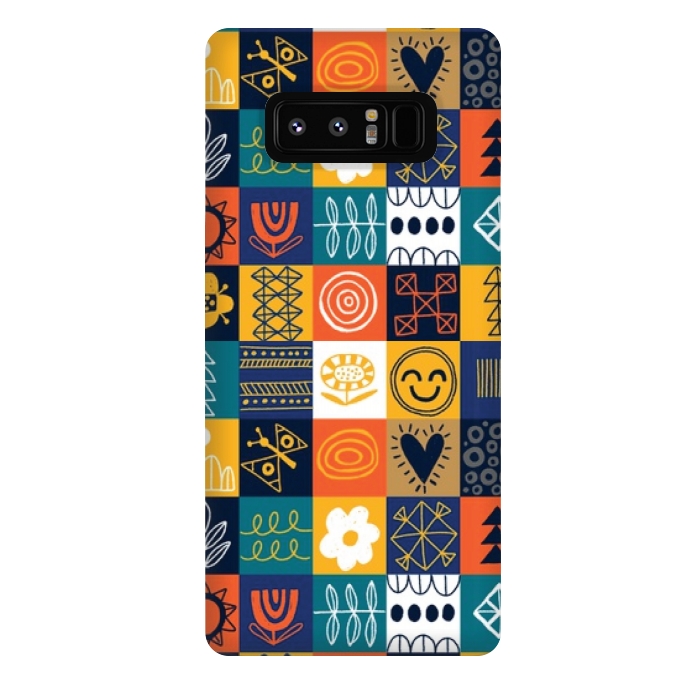 Galaxy Note 8 StrongFit tribal love ethnic 2  by MALLIKA