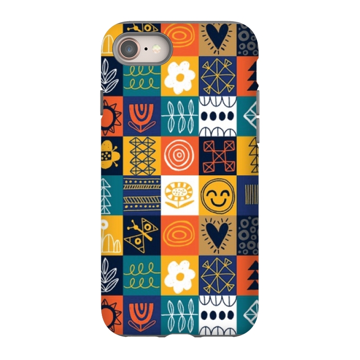 iPhone 8 StrongFit tribal love ethnic 2  by MALLIKA