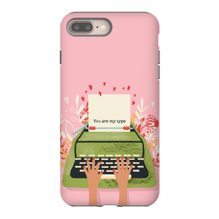 iPhone 7 plus StrongFit You Are My Type, Happy Valentine's Day by Jelena Obradovic