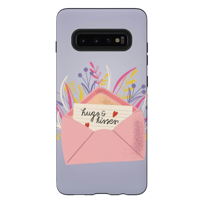 Galaxy S10 plus StrongFit Hugs and Kisses, Happy Valentine's Day 1 by Jelena Obradovic