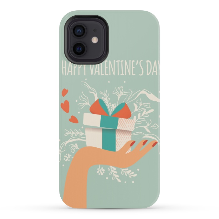 iPhone 12 mini StrongFit Love gift, Happy Valentine's Day 1 by Jelena Obradovic