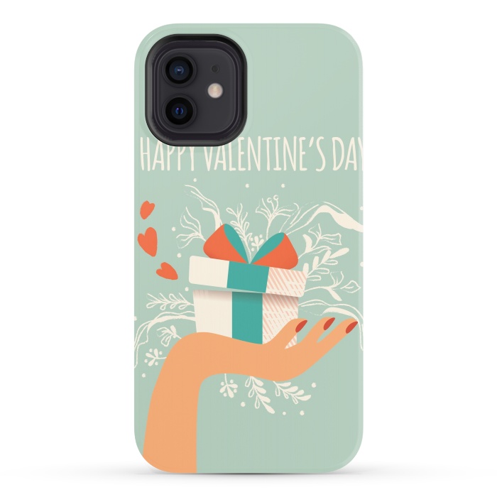 iPhone 12 StrongFit Love gift, Happy Valentine's Day 1 by Jelena Obradovic