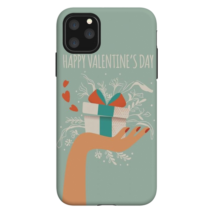 iPhone 11 Pro Max StrongFit Love gift, Happy Valentine's Day 1 by Jelena Obradovic