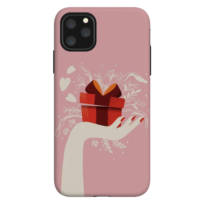 iPhone 11 Pro Max StrongFit Love gift, Happy Valentine's Day by Jelena Obradovic