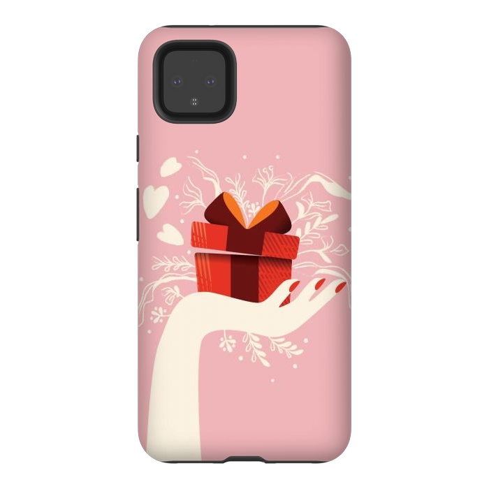 Pixel 4XL StrongFit Love gift, Happy Valentine's Day by Jelena Obradovic