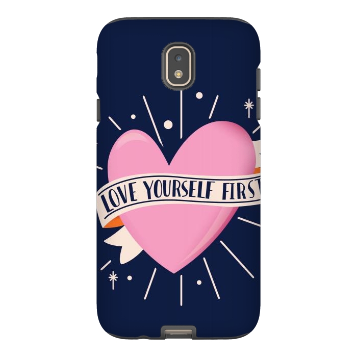 Galaxy J7 StrongFit Love Yourself First, Happy Valentine's Day 2 by Jelena Obradovic