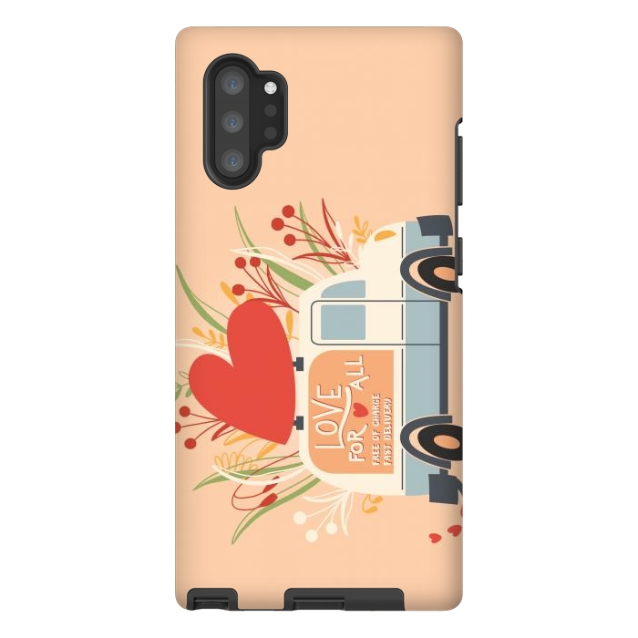 Galaxy Note 10 plus StrongFit Love Truck, Happy Valentine's Day 1 by Jelena Obradovic