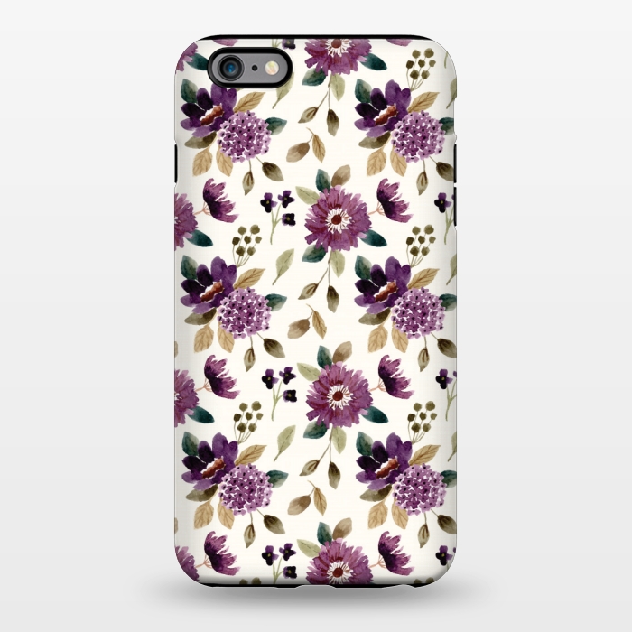 iPhone 6/6s plus StrongFit purple grapevine pattern by MALLIKA