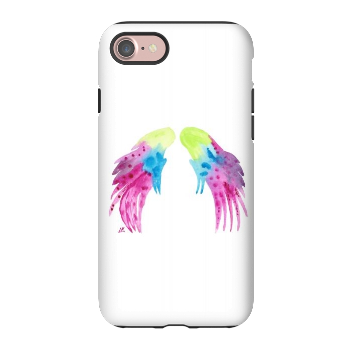 iPhone 7 StrongFit Angel wings watercolor  by ArtKingdom7