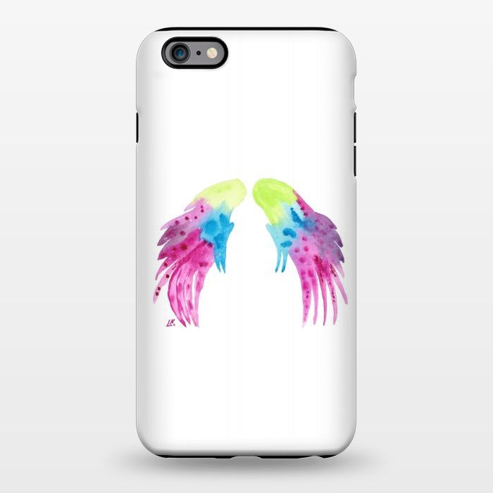 iPhone 6/6s plus StrongFit Angel wings watercolor  by ArtKingdom7