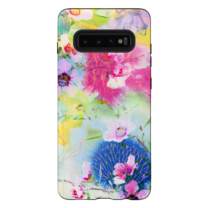 Galaxy S10 plus StrongFit Dreaming of Spring by Portia Monberg