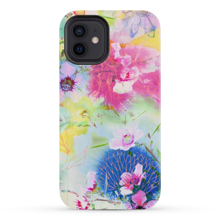 iPhone 12 mini StrongFit Dreaming of Spring by Portia Monberg
