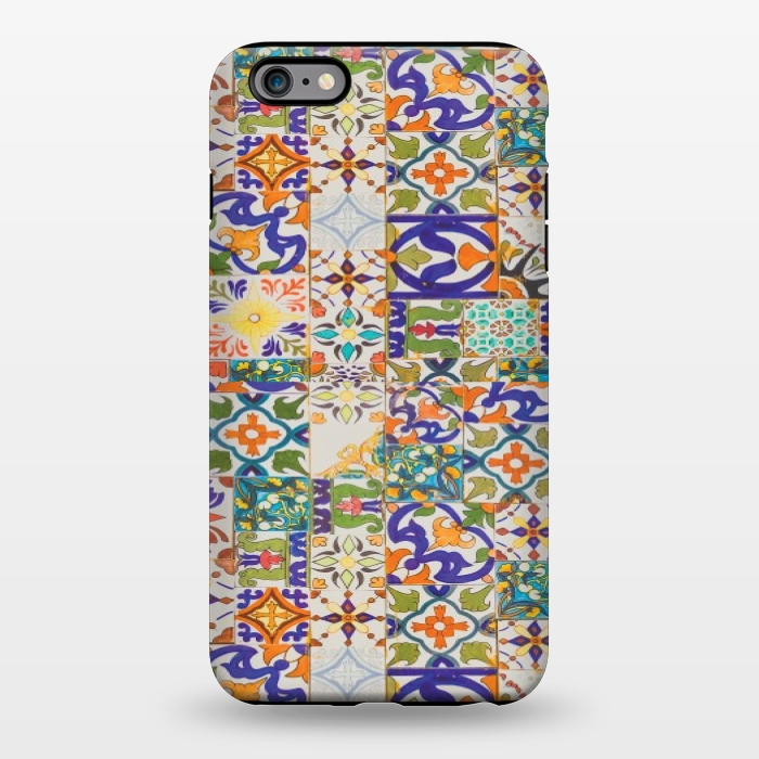 iPhone 6/6s plus StrongFit OLD TILE PATTERN by MALLIKA