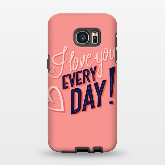 Galaxy S7 EDGE StrongFit I love you Every Day 2 by Jelena Obradovic