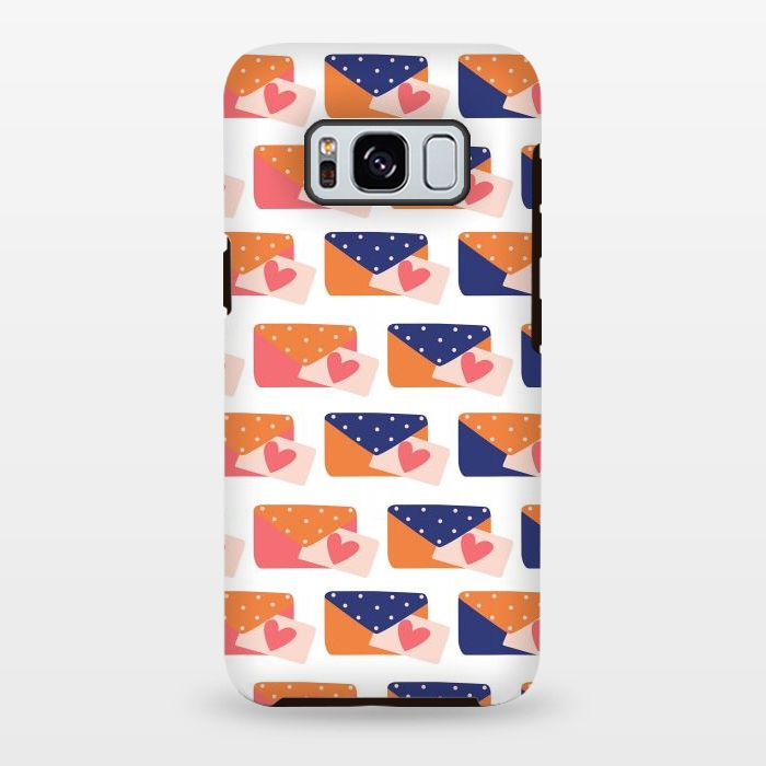 Galaxy S8 plus StrongFit Valentine pattern 08 by Jelena Obradovic