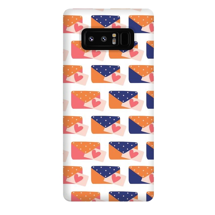 Galaxy Note 8 StrongFit Valentine pattern 08 by Jelena Obradovic
