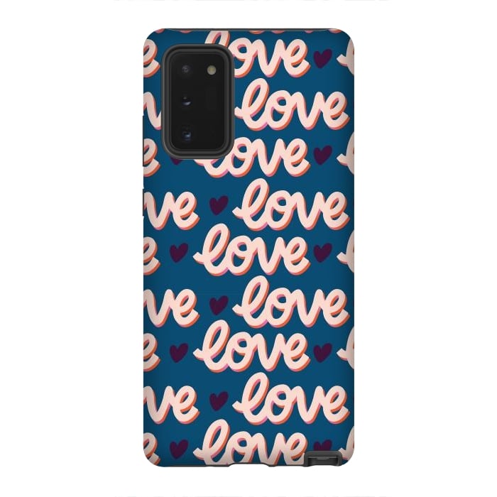 Galaxy Note 20 StrongFit Valentine pattern 11 by Jelena Obradovic