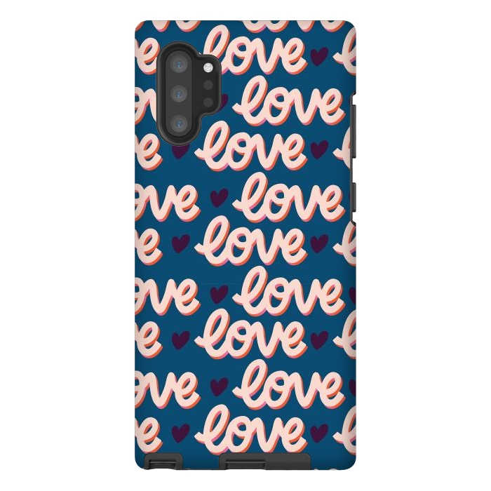 Galaxy Note 10 plus StrongFit Valentine pattern 11 by Jelena Obradovic