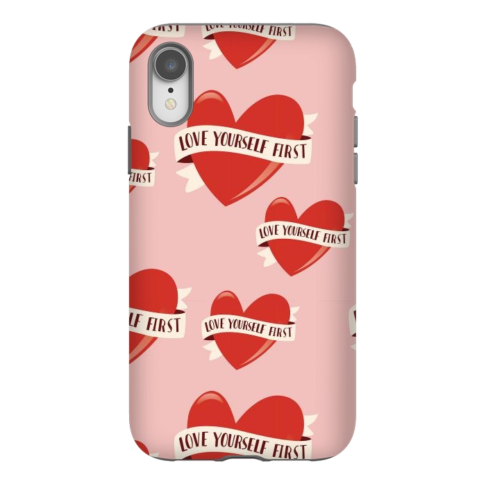 iPhone Xr StrongFit Valentine pattern 13 by Jelena Obradovic