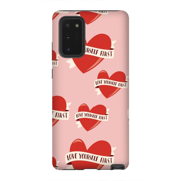 Galaxy Note 20 StrongFit Valentine pattern 13 by Jelena Obradovic