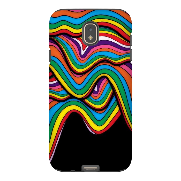 Galaxy J7 StrongFit The falling waves by Steve Wade (Swade)