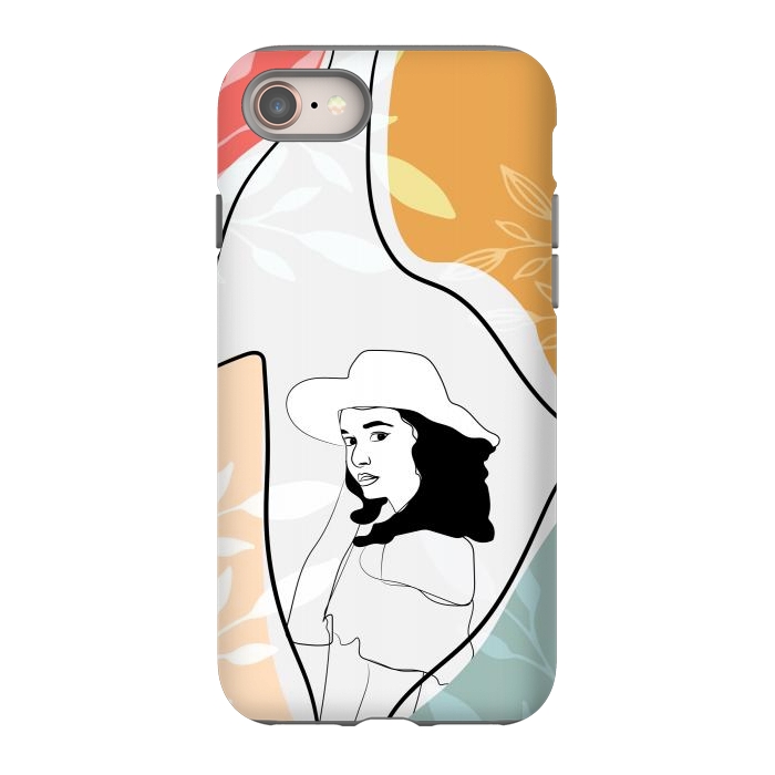 iPhone 8 StrongFit Beauty Queen by Creativeaxle