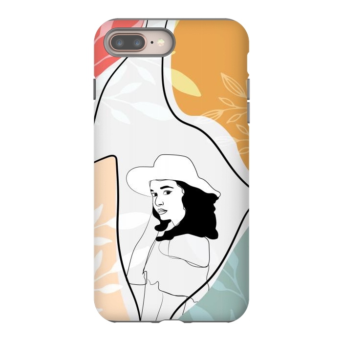 iPhone 8 plus StrongFit Beauty Queen by Creativeaxle