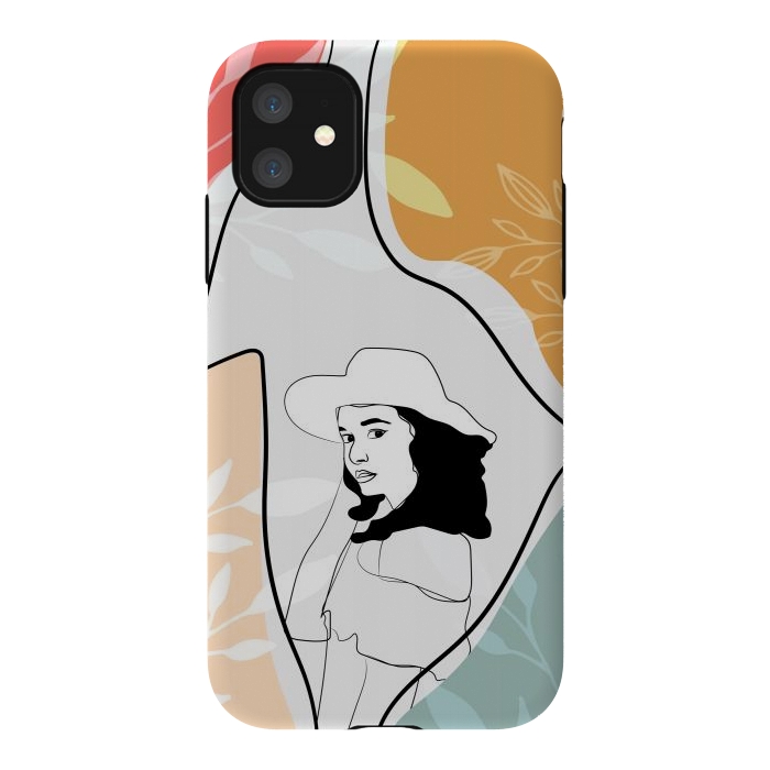 iPhone 11 StrongFit Beauty Queen by Creativeaxle