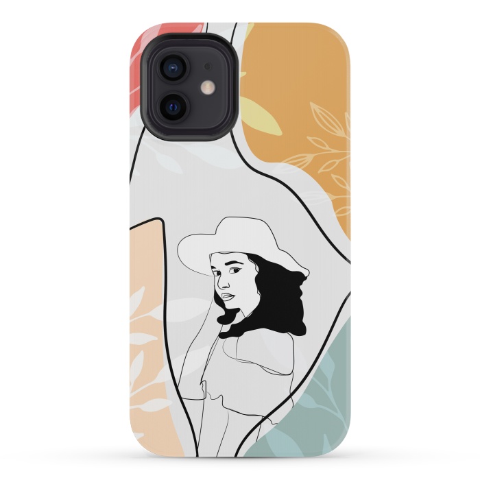 iPhone 12 mini StrongFit Beauty Queen by Creativeaxle
