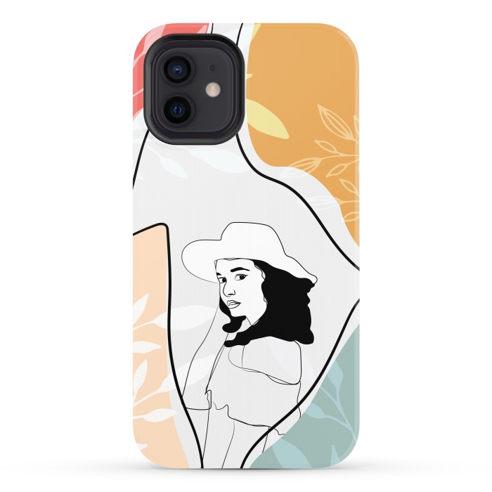 iPhone 12 StrongFit Beauty Queen by Creativeaxle