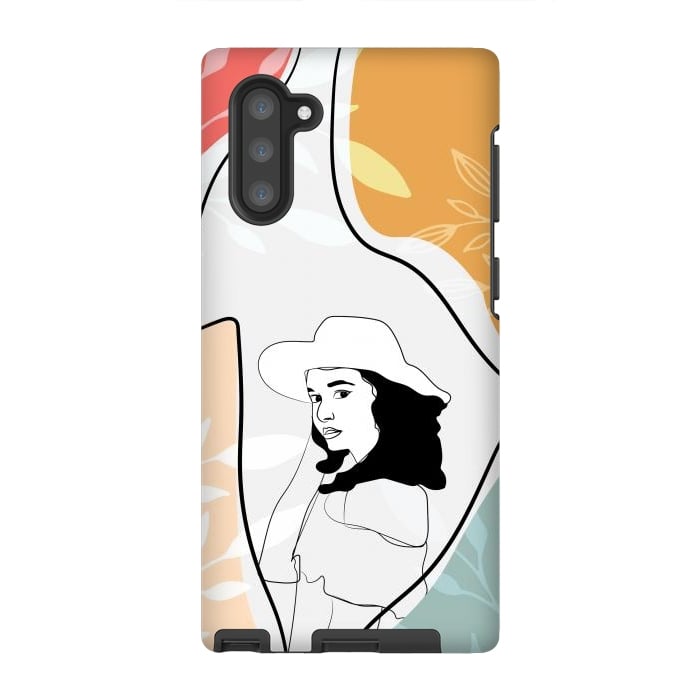 Galaxy Note 10 StrongFit Beauty Queen by Creativeaxle
