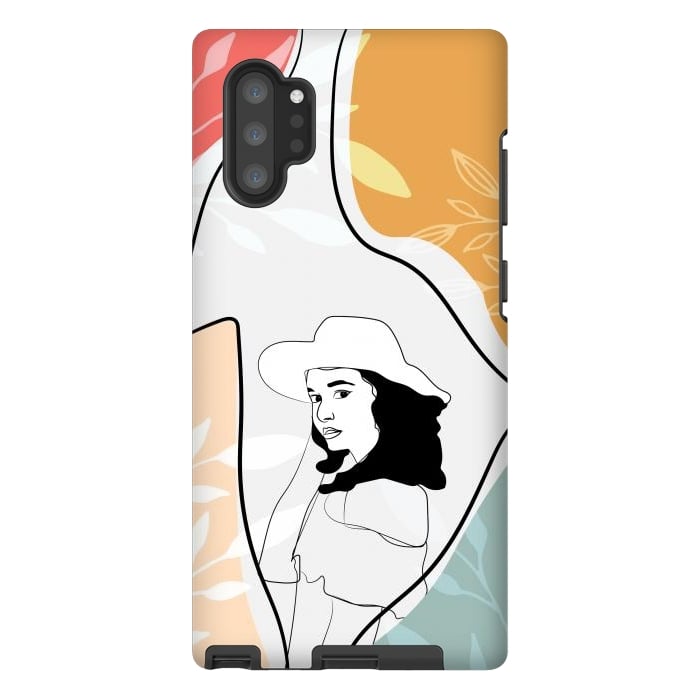 Galaxy Note 10 plus StrongFit Beauty Queen by Creativeaxle