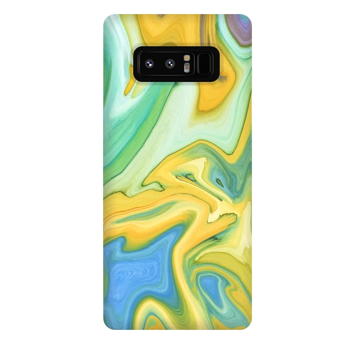 Galaxy Note 8 StrongFit Summer Abstract by Creativeaxle