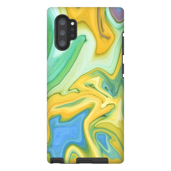 Galaxy Note 10 plus StrongFit Summer Abstract by Creativeaxle