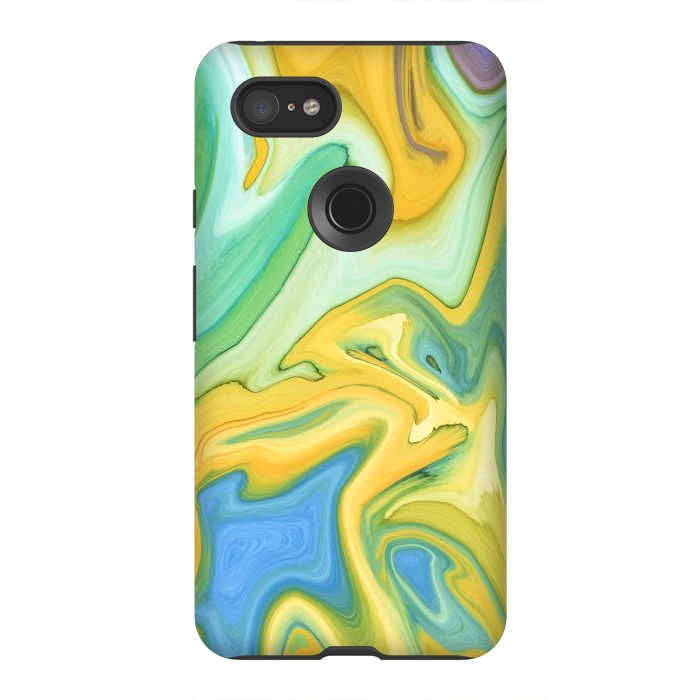 Pixel 3XL StrongFit Summer Abstract by Creativeaxle