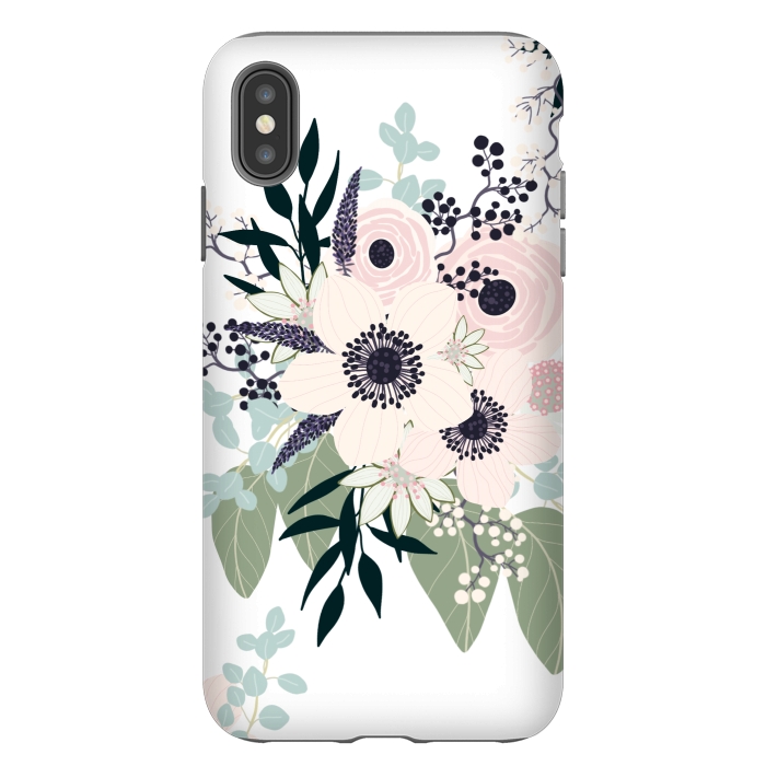 iPhone Xs Max StrongFit Spring Bouquet by Lena Terzi by Elena Terzi