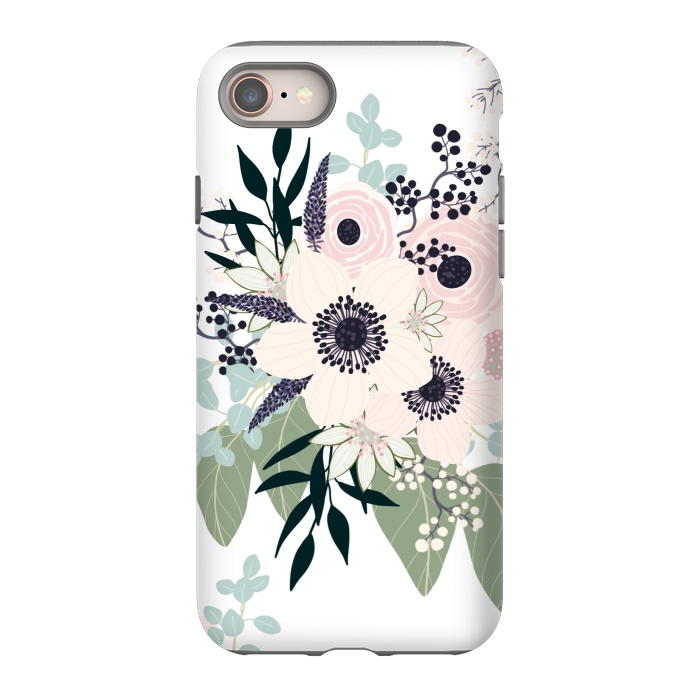 iPhone SE StrongFit Spring Bouquet by Lena Terzi by Elena Terzi