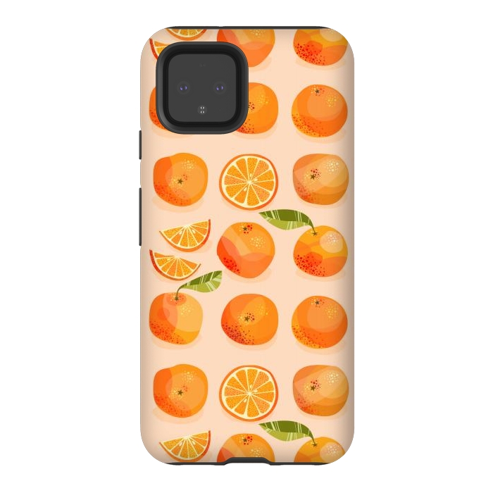 Pixel 4 StrongFit Oranges by Nic Squirrell