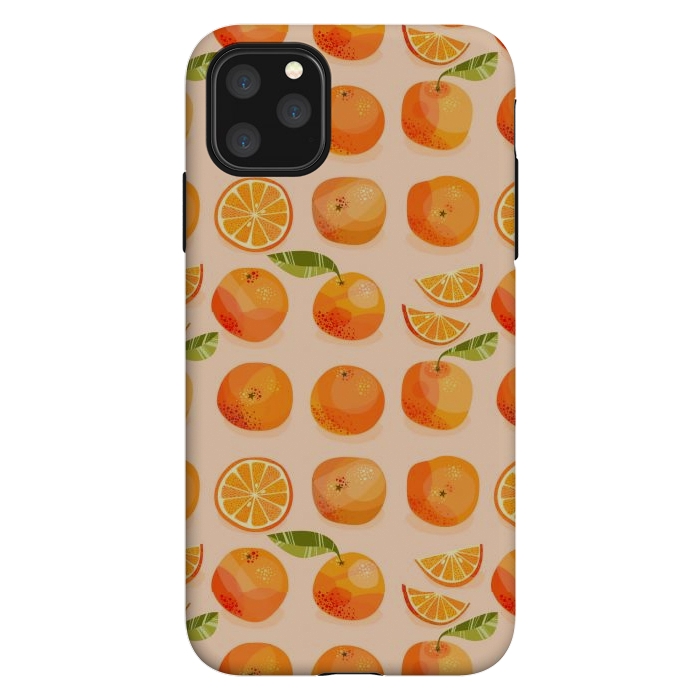 iPhone 11 Pro Max StrongFit Oranges by Nic Squirrell