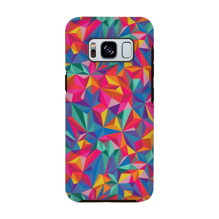 Galaxy S8 StrongFit multi color diamond pattern by MALLIKA