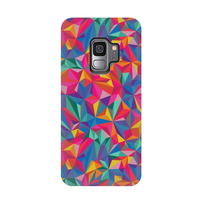 Galaxy S9 StrongFit multi color diamond pattern by MALLIKA